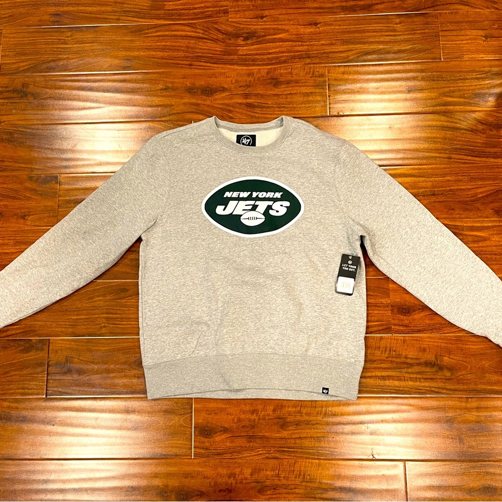 47 Brand New York Jets Crewneck Sweatshirt (XL)
